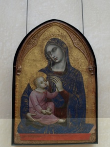 The Virgin and The Infant by Barnaba da Modena  The Virgin and The Infant by Barnaba da Modena